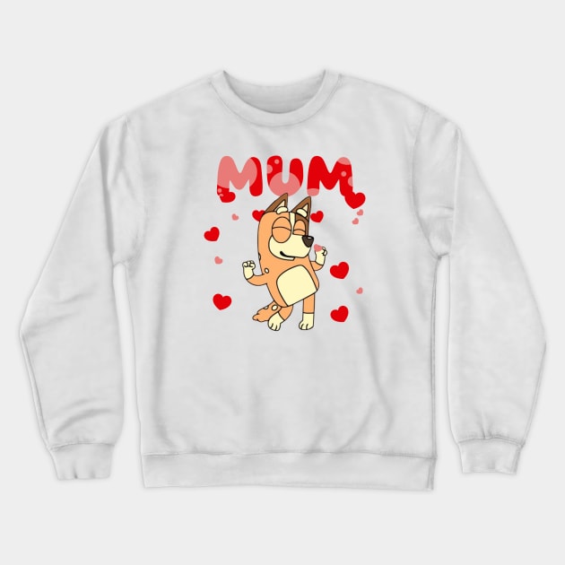 Dog valentine Crewneck Sweatshirt by VILLAPODCAST